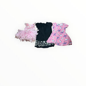 Old Navy Monkey Bars Popatu Dresses Girls 4 Lot 3 Unicorn Tutu Ballet Party Pink